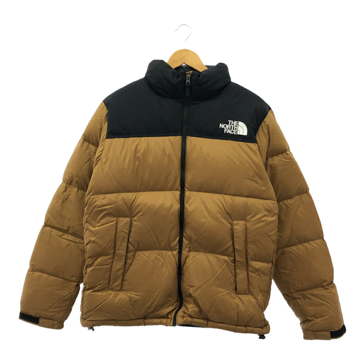 THE NORTH FACE Nuptse Down Jacket Brown Size XXL