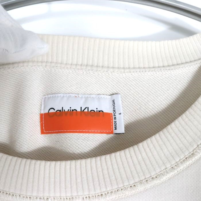 CALVIN KLEIN Wide Silhouette Lightweight Sweatshirt Size L