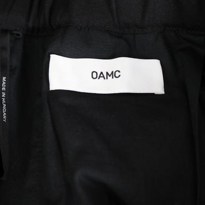 OAMC Fall Winter Regs Wide Wool Trousers Black Size M