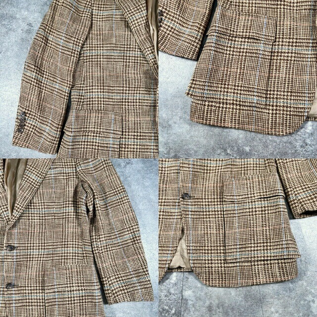 Polo by Ralph Lauren Italy Check Blazer Yellow Size 42L