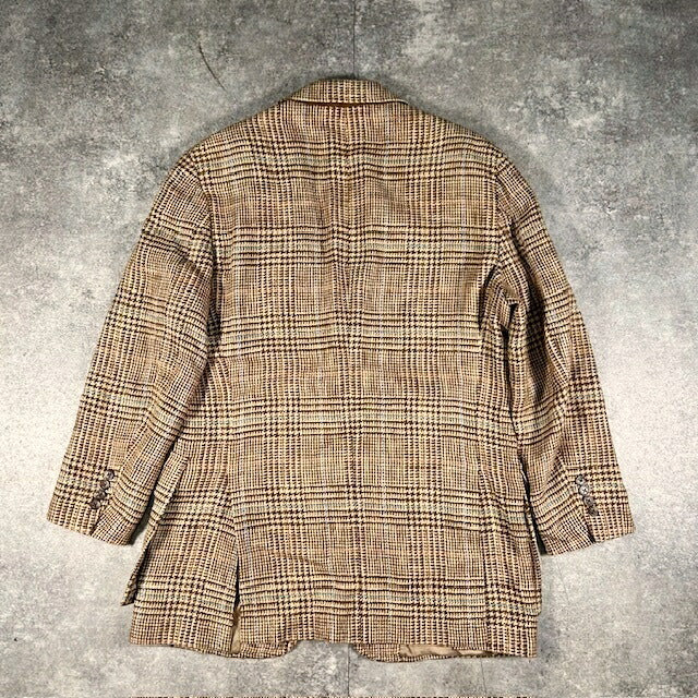 Polo by Ralph Lauren Italy Check Blazer Yellow Size 42L
