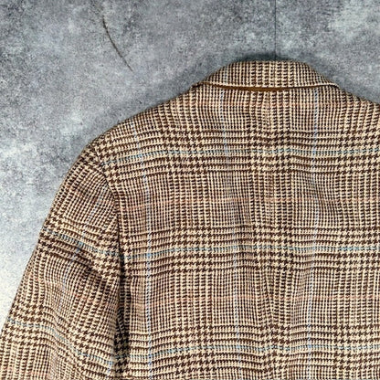 Polo by Ralph Lauren Italy Check Blazer Yellow Size 42L