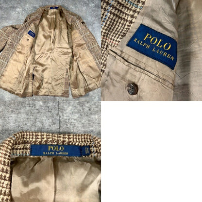 Polo by Ralph Lauren Italy Check Blazer Yellow Size 42L