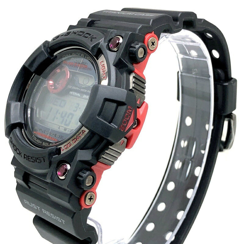 G-SHOCK CASIO GWF-T1000BS-1 Watch Black/Red Size ONE SIZE