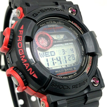 G-SHOCK CASIO GWF-T1000BS-1 Watch Black/Red Size ONE SIZE