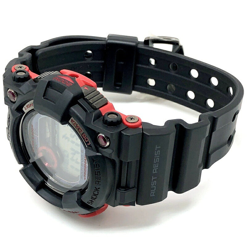 G-SHOCK CASIO GWF-T1000BS-1 Watch Black/Red Size ONE SIZE