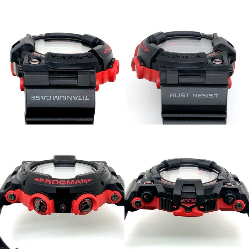 G-SHOCK CASIO GWF-T1000BS-1 Watch Black/Red Size ONE SIZE