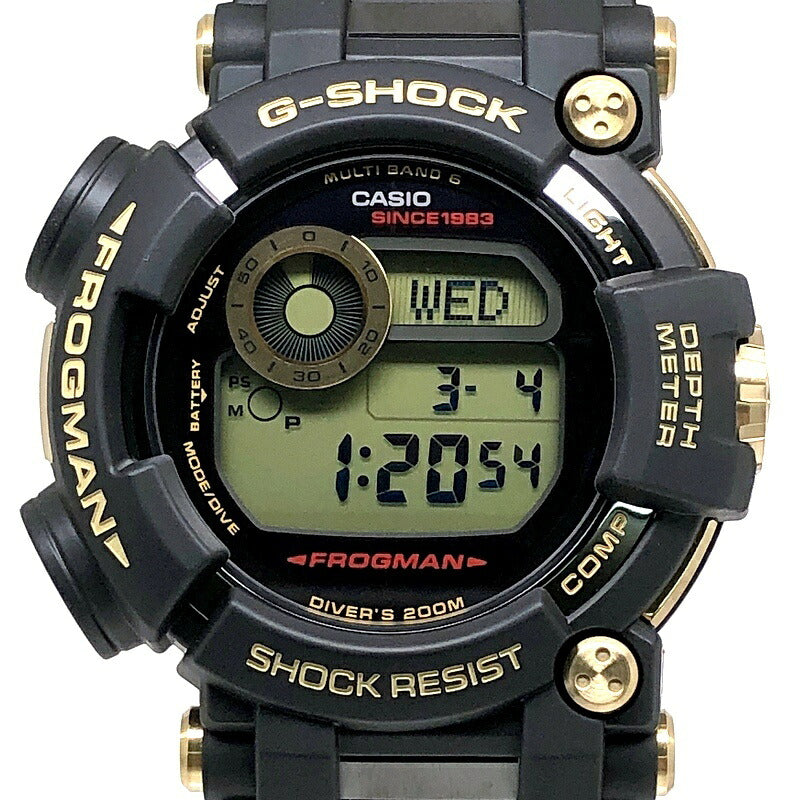 G-SHOCK Frogman Gold Tornado Radio Solar Watch Size ONE SIZE