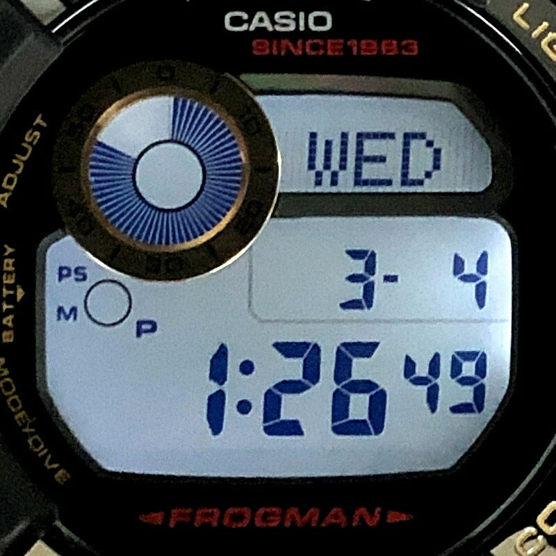 G-SHOCK Frogman Gold Tornado Radio Solar Watch Size ONE SIZE