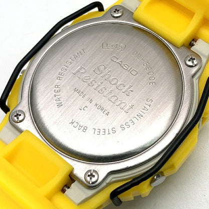 G-SHOCK DW-5600ED-9 Speed Model Watch Yellow Size ONE SIZE
