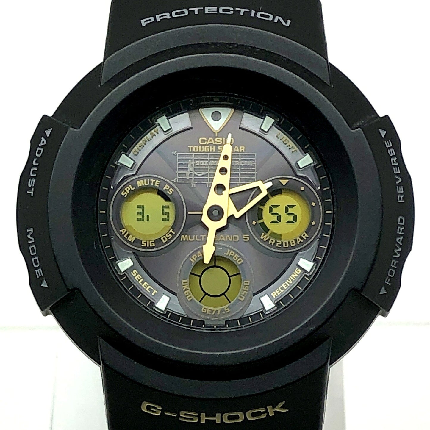 G-SHOCK 25th Anniv. Dawn Black Solar Watch Size ONE SIZE