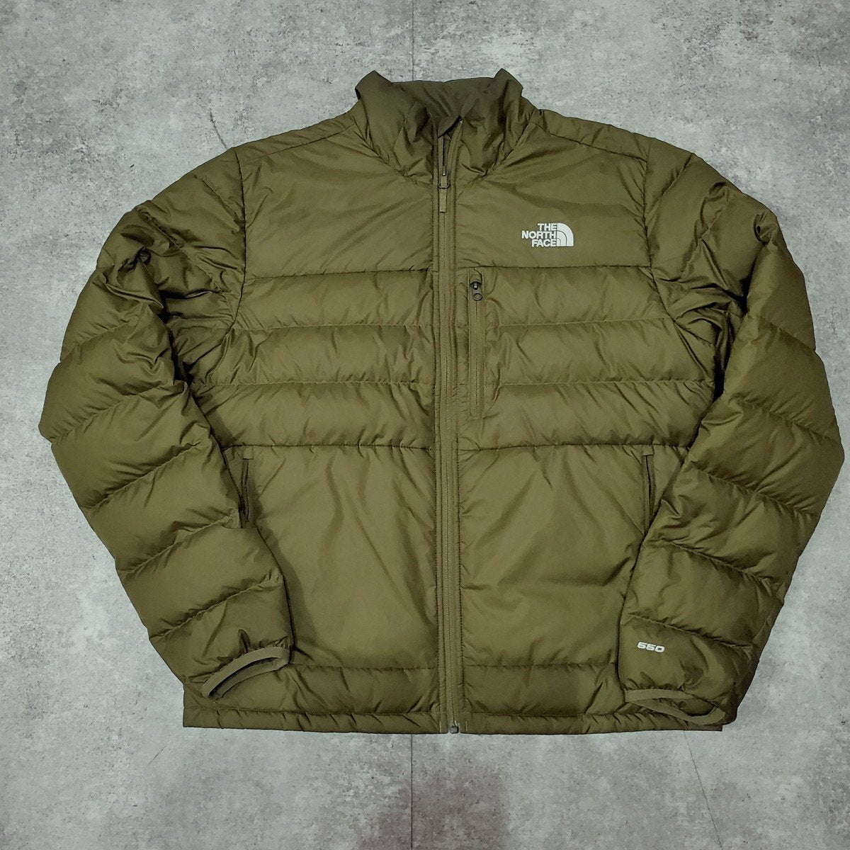 The North Face Aconcagua 2 Khaki Polyester Down Size M