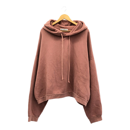 Acne Studios Pink Garment Dye Cotton Hoodie Size L