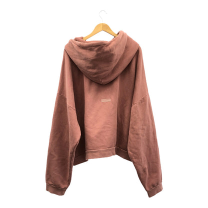 Acne Studios Pink Garment Dye Cotton Hoodie Size L