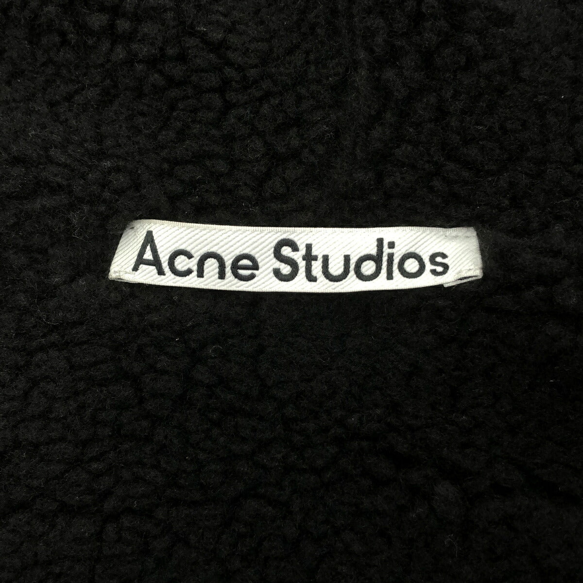 Acne Studios 25FW Faded Black Zip Hoodie Size XXS
