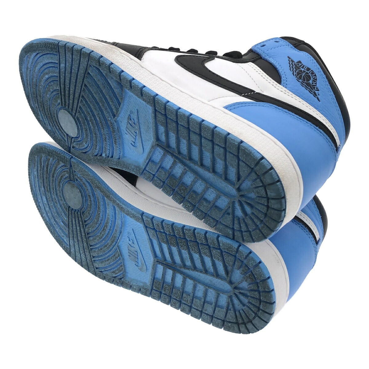 NIKE Air Jordan 1 Retro High OG UNC Sneakers Blue Size 26cm