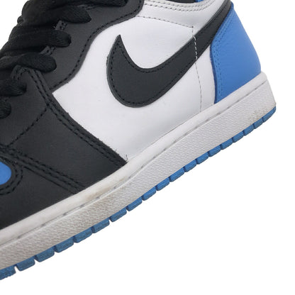 NIKE Air Jordan 1 Retro High OG UNC Sneakers Blue Size 26cm