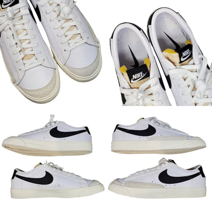 NIKE W BLAZER LOW '77 DC4769-102 White Sneakers Size 28.5