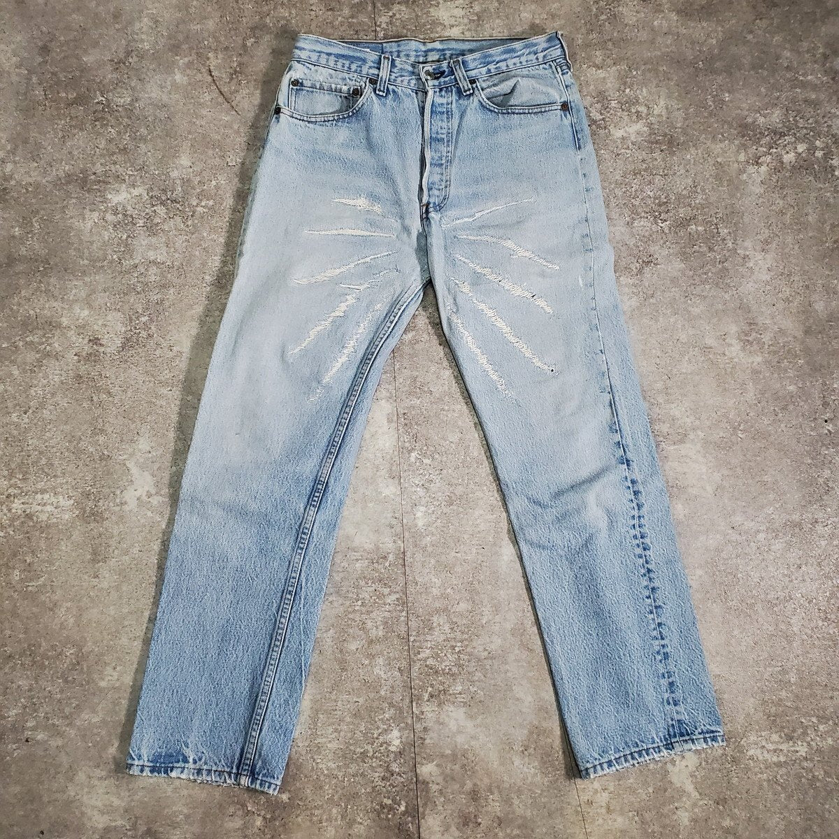 FAF(Fake AS Flowers) Levi's Remake Button Jeans Blue Size 1