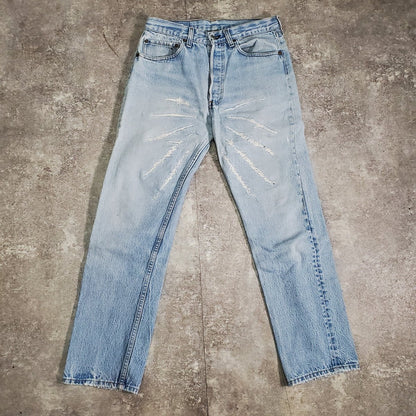 FAF(Fake AS Flowers) Levi's Remake Button Jeans Blue Size 1