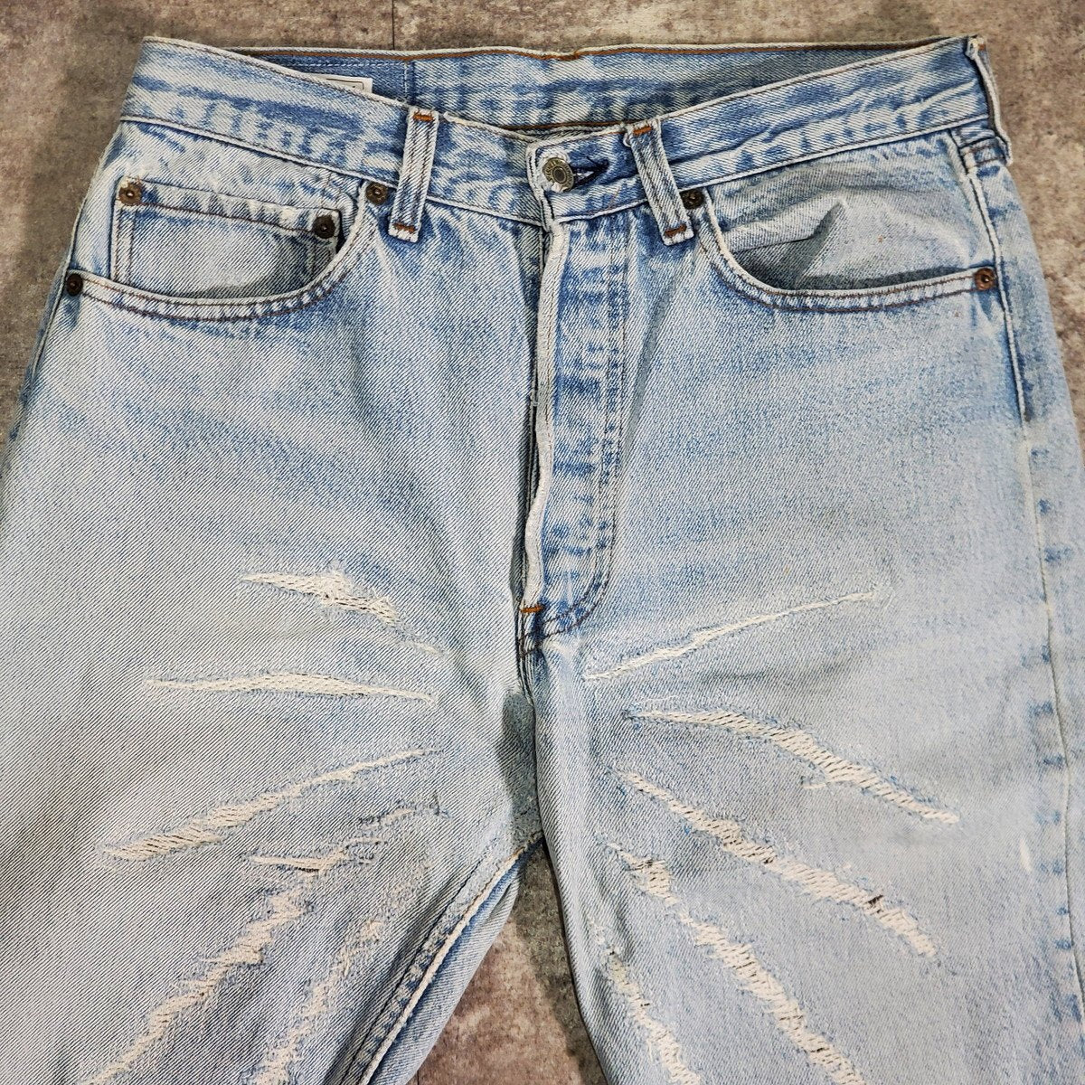 FAF(Fake AS Flowers) Levi's Remake Button Jeans Blue Size 1