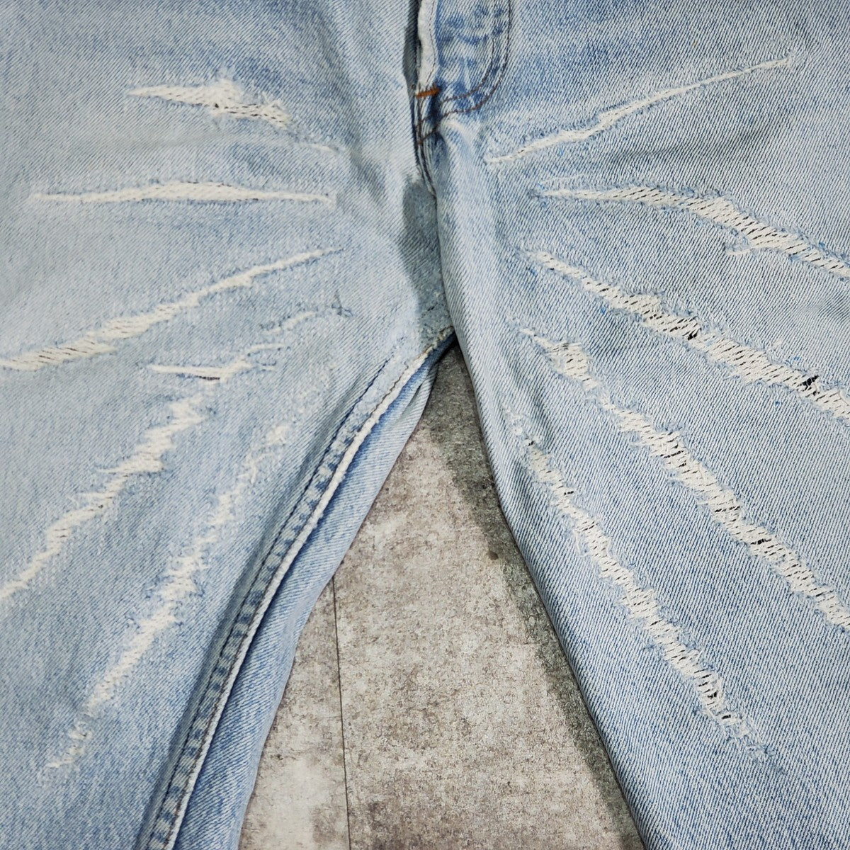 FAF(Fake AS Flowers) Levi's Remake Button Jeans Blue Size 1