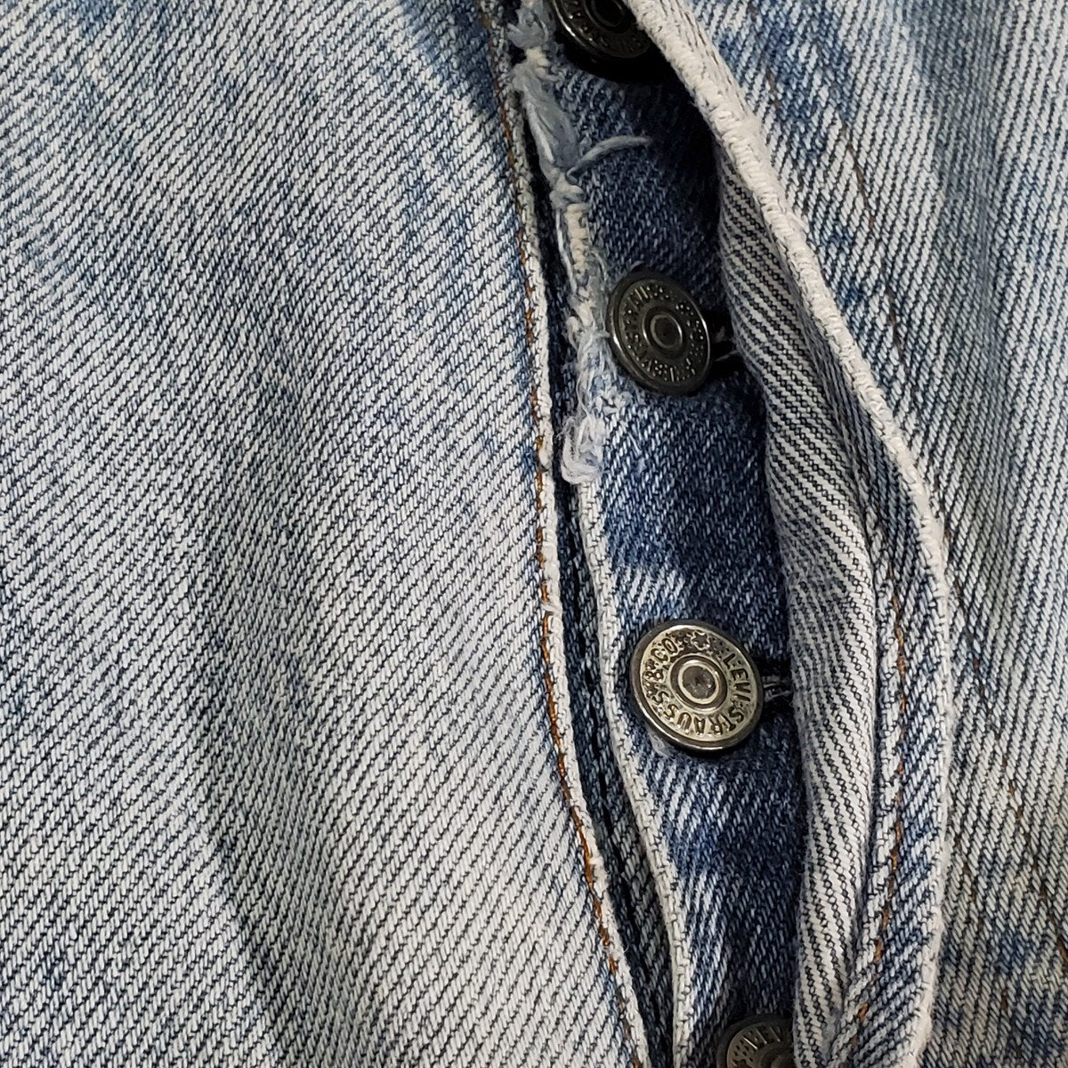 FAF(Fake AS Flowers) Levi's Remake Button Jeans Blue Size 1