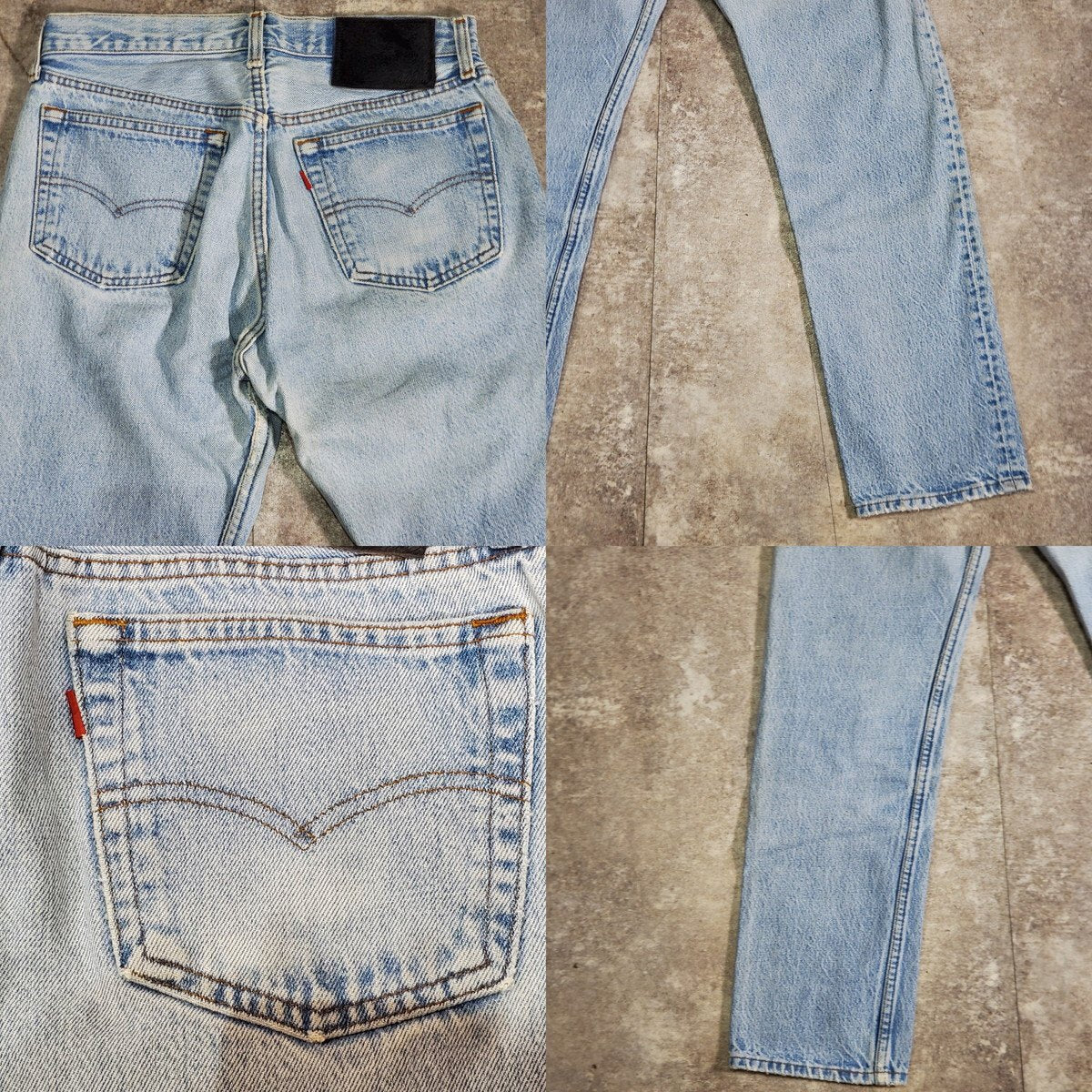 FAF(Fake AS Flowers) Levi's Remake Button Jeans Blue Size 1