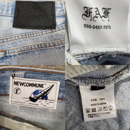 FAF(Fake AS Flowers) Levi's Remake Button Jeans Blue Size 1