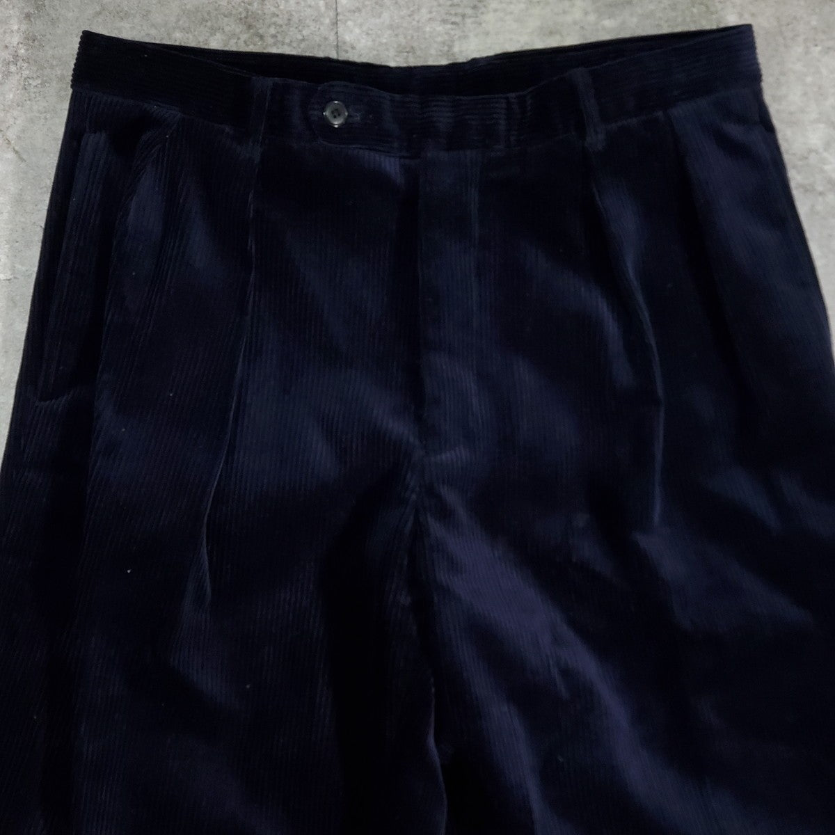 HEUGN Corduroy Trouser Pants Navy Size 2