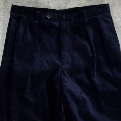 HEUGN Corduroy Trouser Pants Navy Size 2