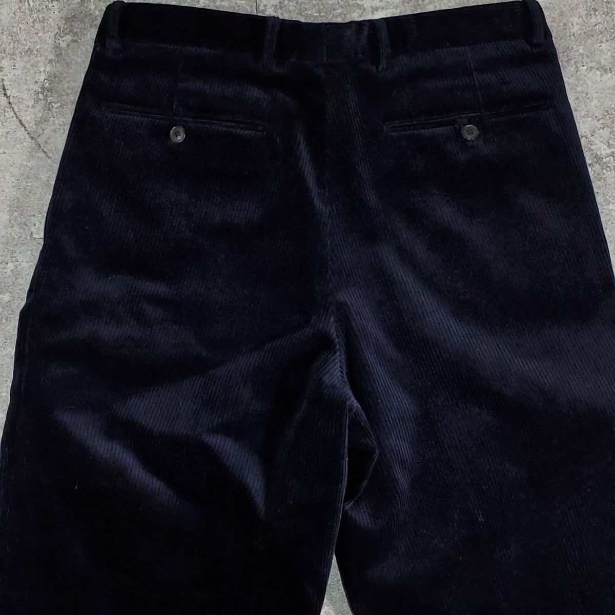 HEUGN Corduroy Trouser Pants Navy Size 2