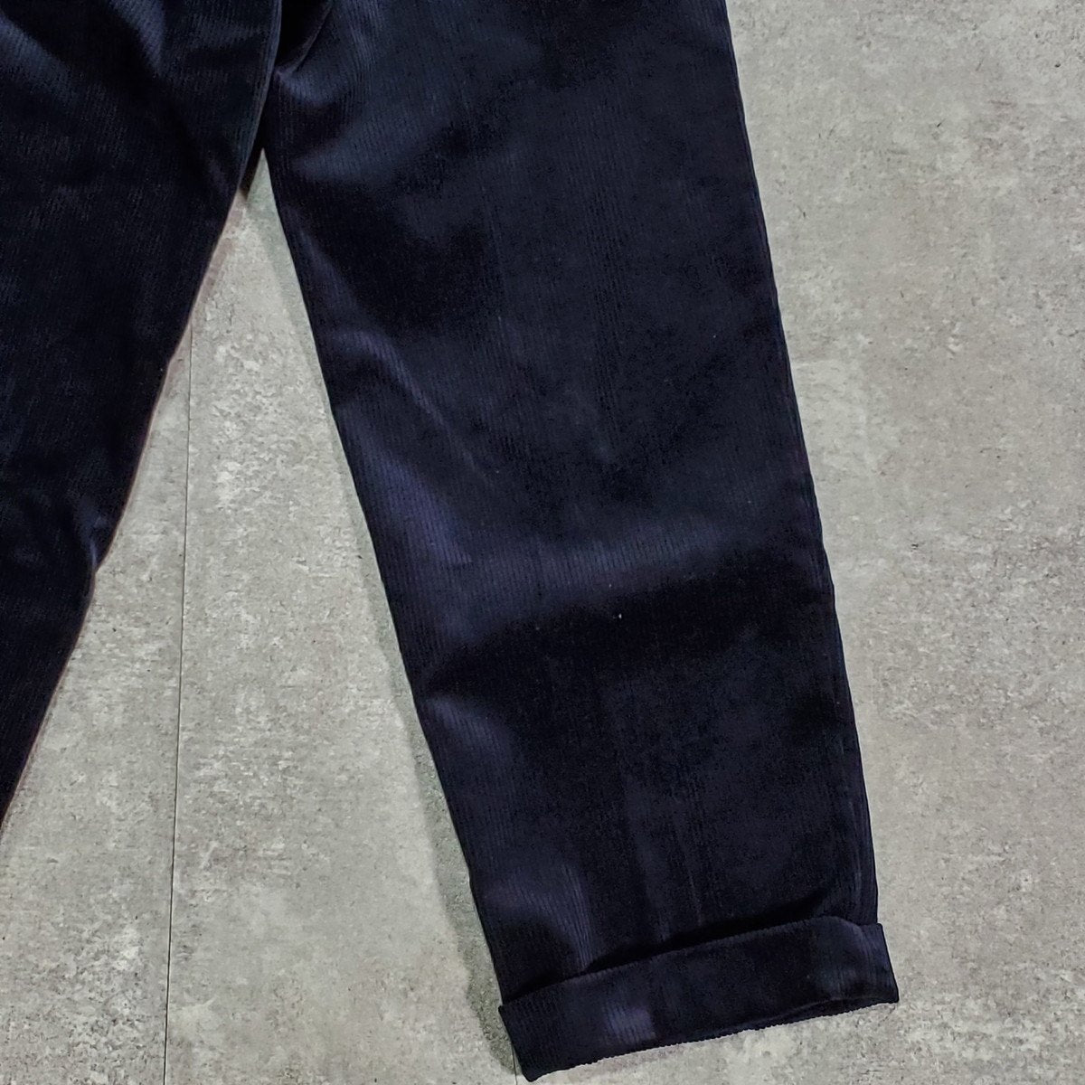 HEUGN Corduroy Trouser Pants Navy Size 2