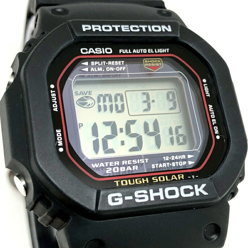 G-SHOCK G-5600-1 Tough Solar Red Bezel Watch Size ONE SIZE