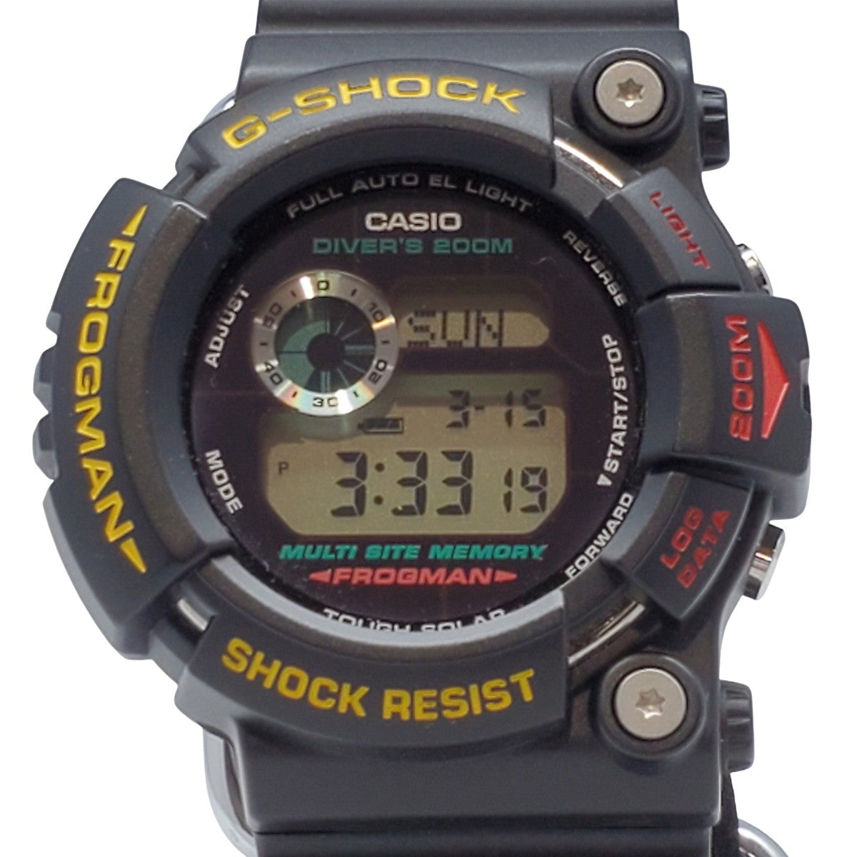 G-SHOCK GW-200Z-1JF Frogman Solar Watch Size ONE SIZE
