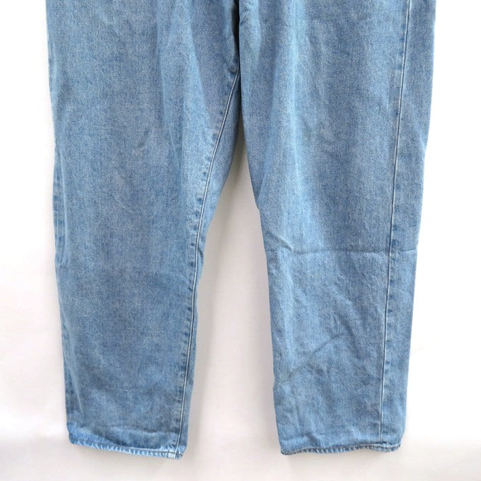 Supreme Baggy Washed Indigo Jeans Blue Size 34