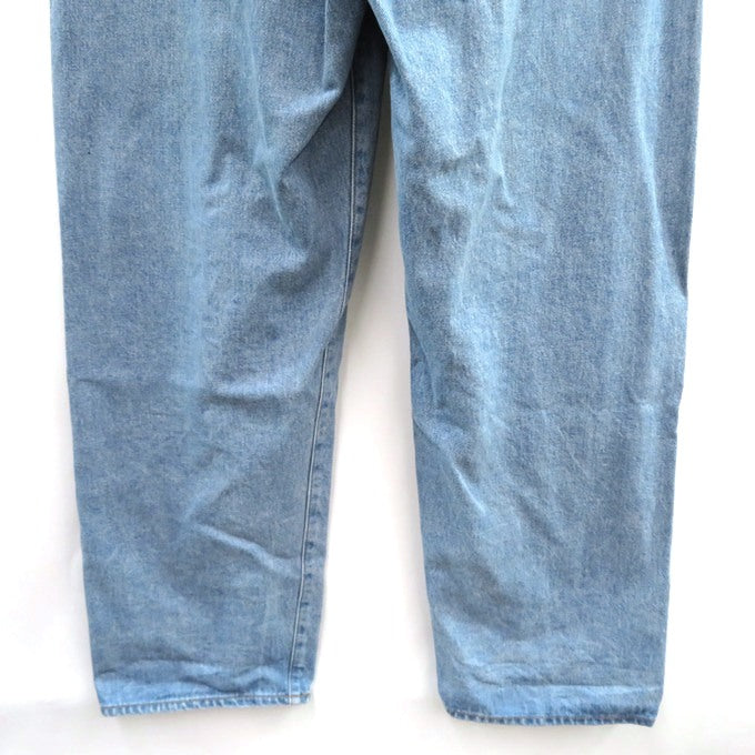 Supreme Baggy Washed Indigo Jeans Blue Size 34