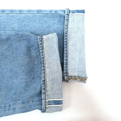 Supreme Baggy Washed Indigo Jeans Blue Size 34