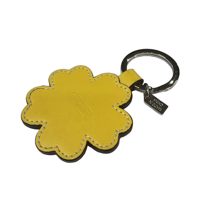 COACH Signature Ladybug Clover Key ONE SIZE Keychain Size ONE SIZE