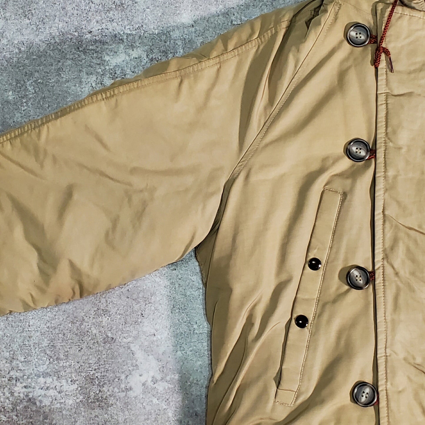 Golden Fleece 80s Vintage N-3B Flight Jacket Brown Size XL