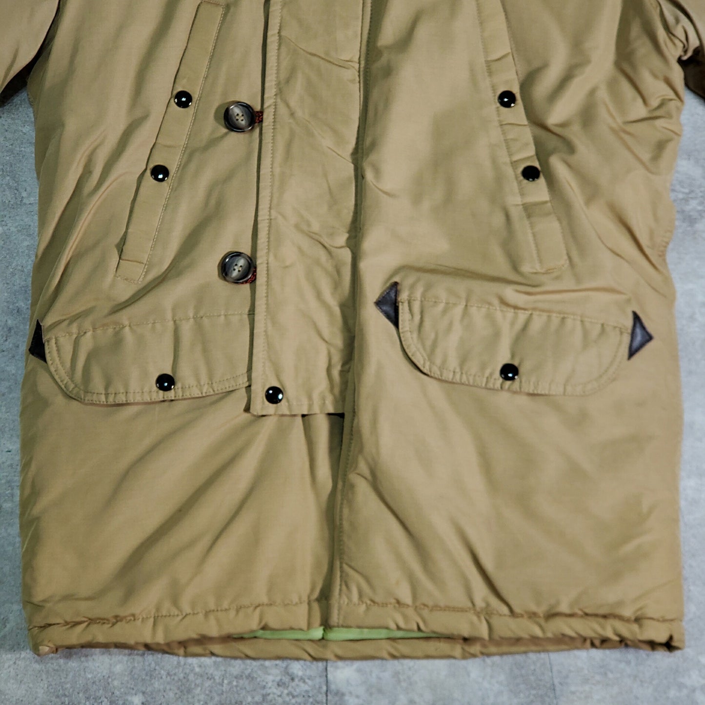 Golden Fleece 80s Vintage N-3B Flight Jacket Brown Size XL