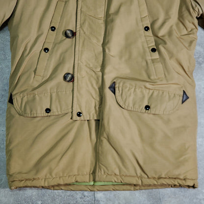 Golden Fleece 80s Vintage N-3B Flight Jacket Brown Size XL