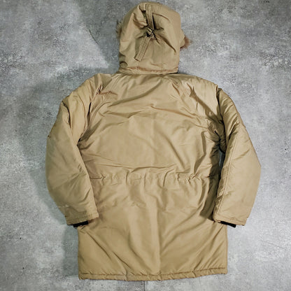 Golden Fleece 80s Vintage N-3B Flight Jacket Brown Size XL
