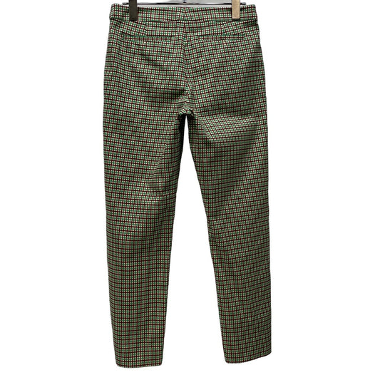 DRIES VAN NOTEN Archive Stretch Check Tapered Pants Size 34