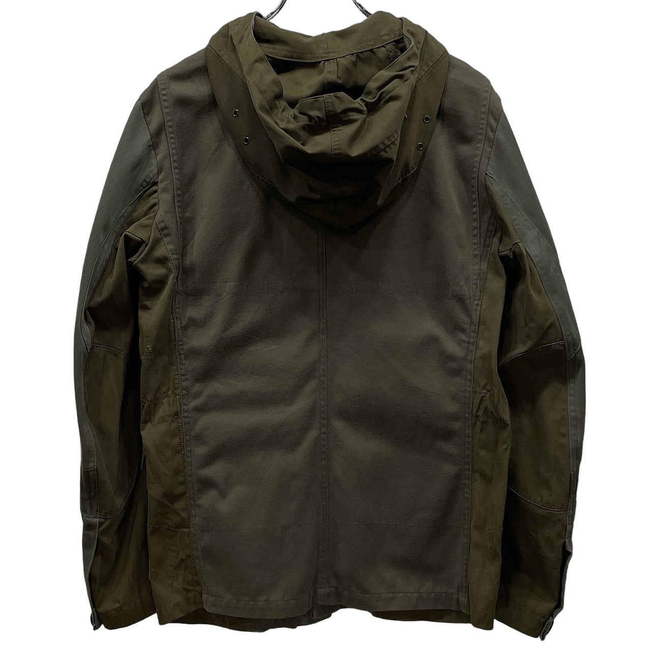 ink French M-64 Reconstructed Hooded Coat Green Size M