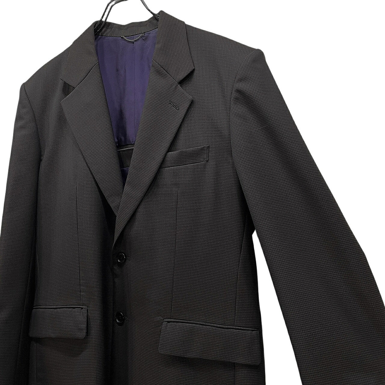JOHN LAWRENCE SULLIVAN Wool Gun Club Check Jacket Size 46