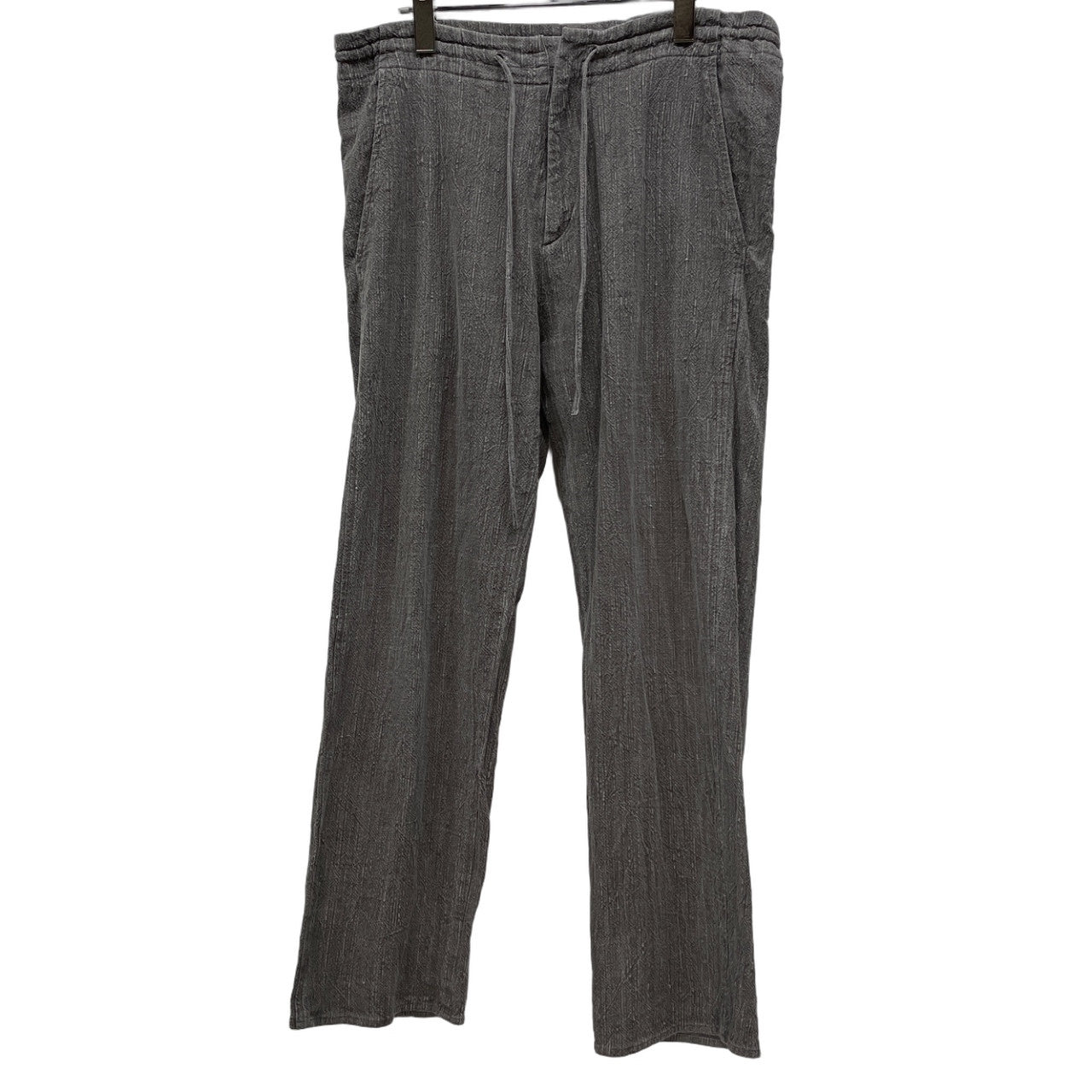 seya. 22SS Ink Dye Wind Pants Black Size S