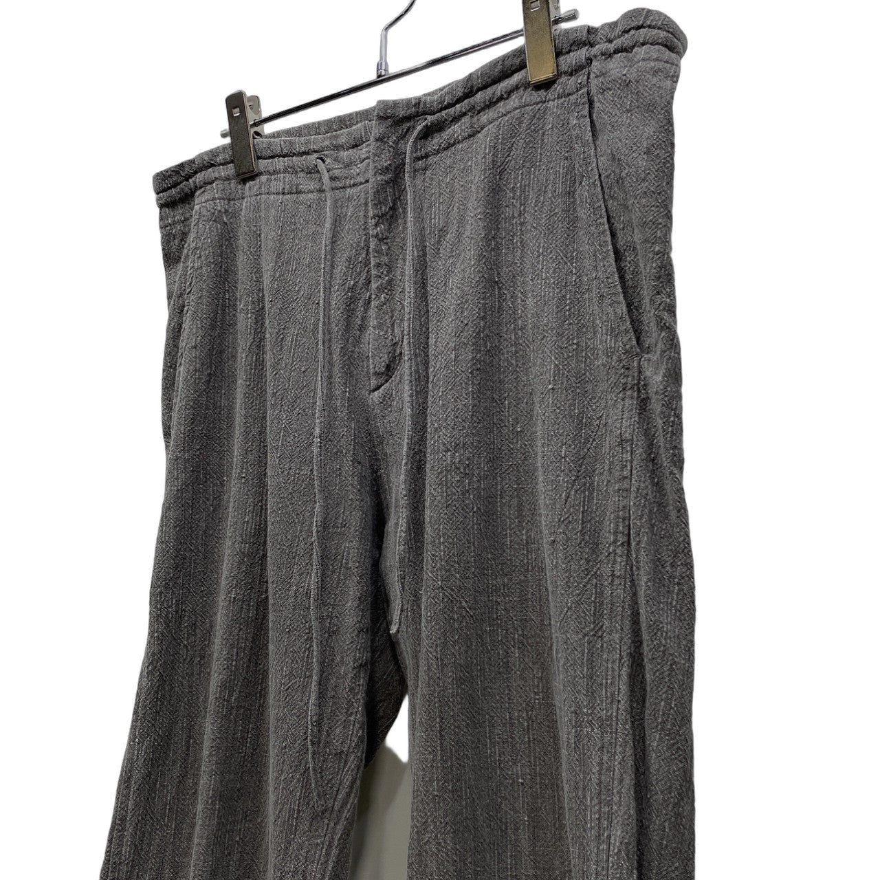 seya. 22SS Ink Dye Wind Pants Black Size S
