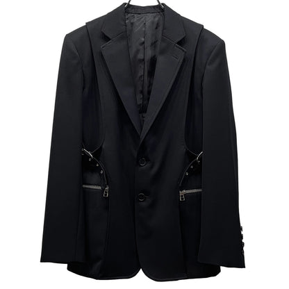 JOHN LAWRENCE SULLIVAN 21AW Dormeuil Layered Blazer Size 44