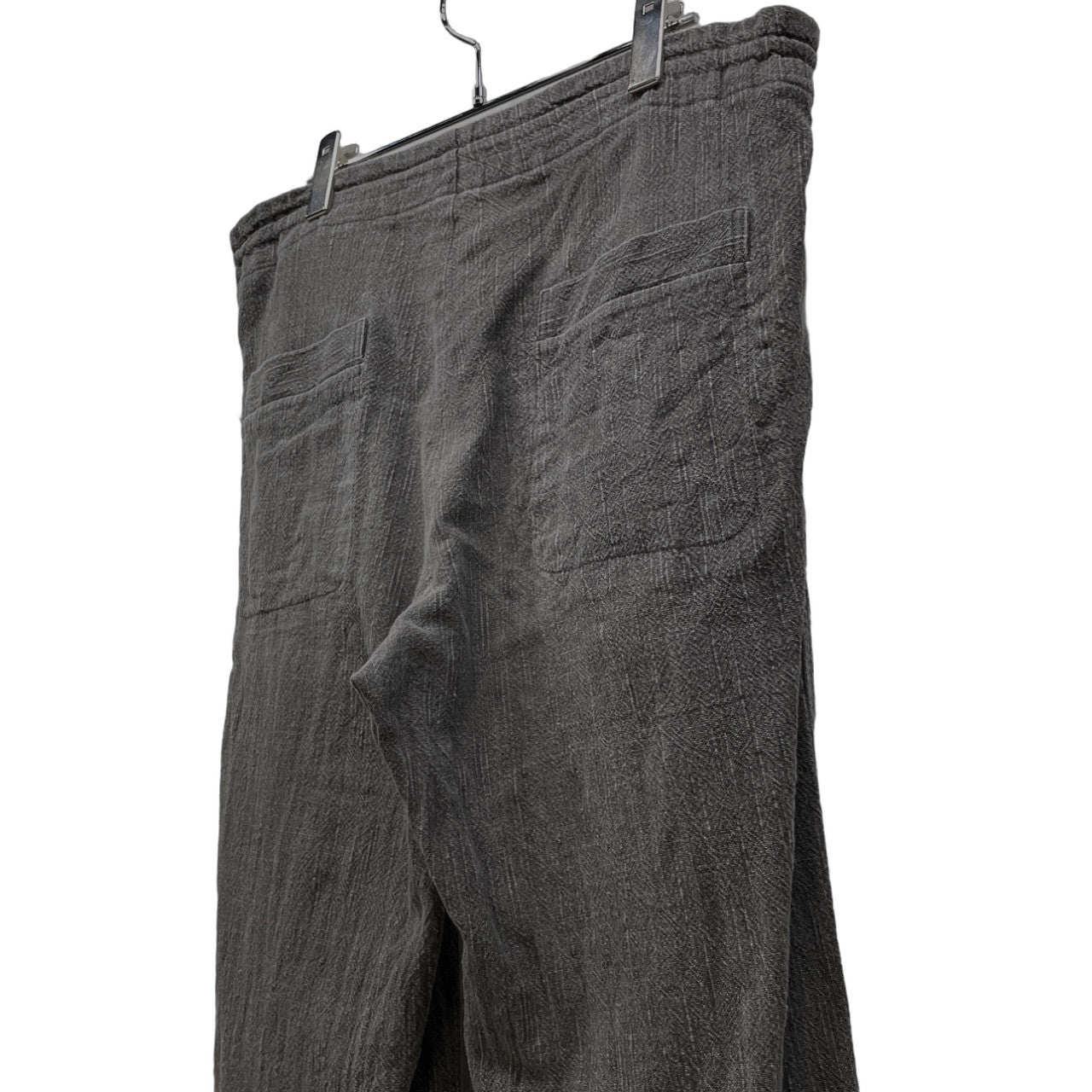 seya. 22SS Ink Dye Wind Pants Black Size S
